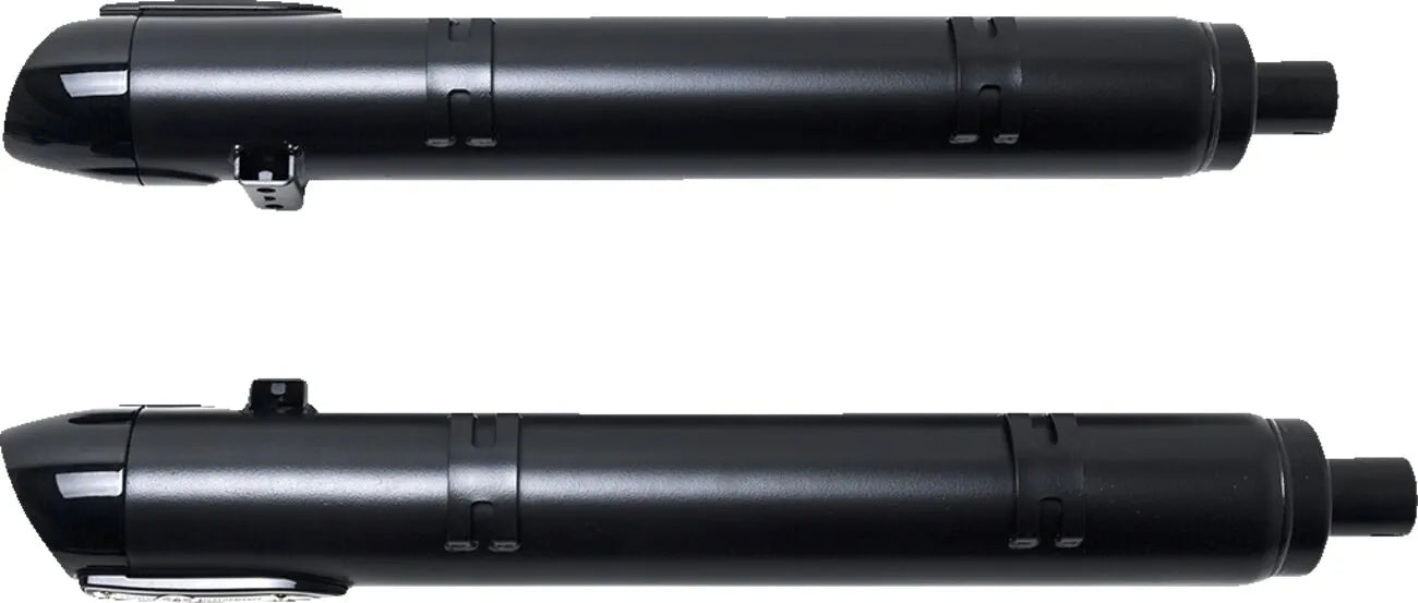 S&S Cycle 4" Broadhead Slip-on Lyddæmpere - Sort