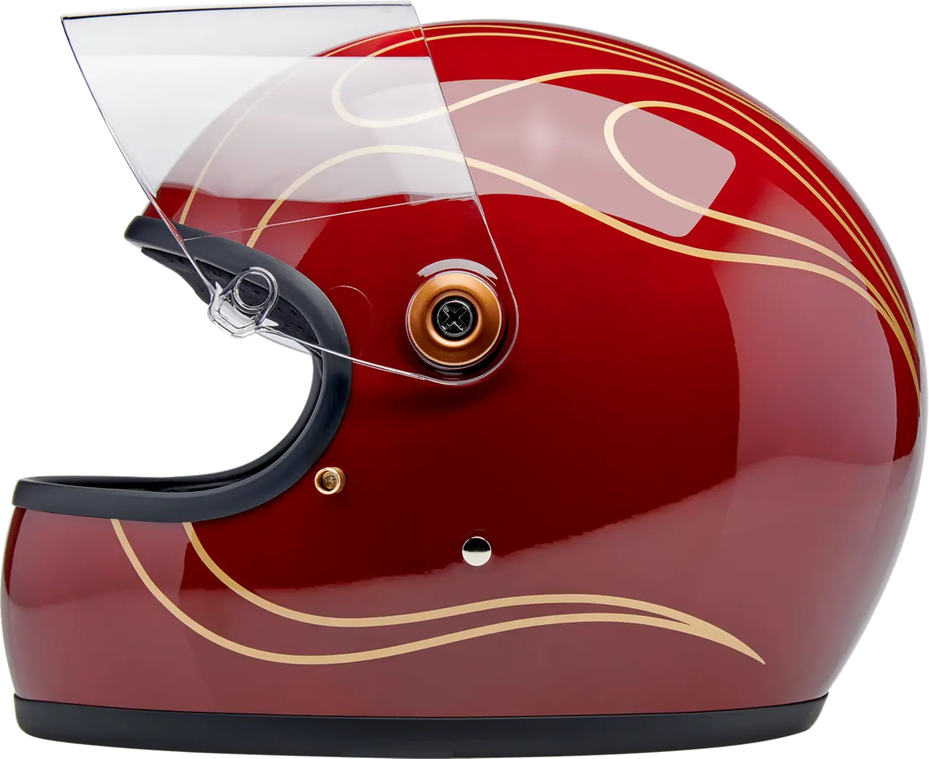Biltwell Gringo S Helmet - Full Face - Garnet Red