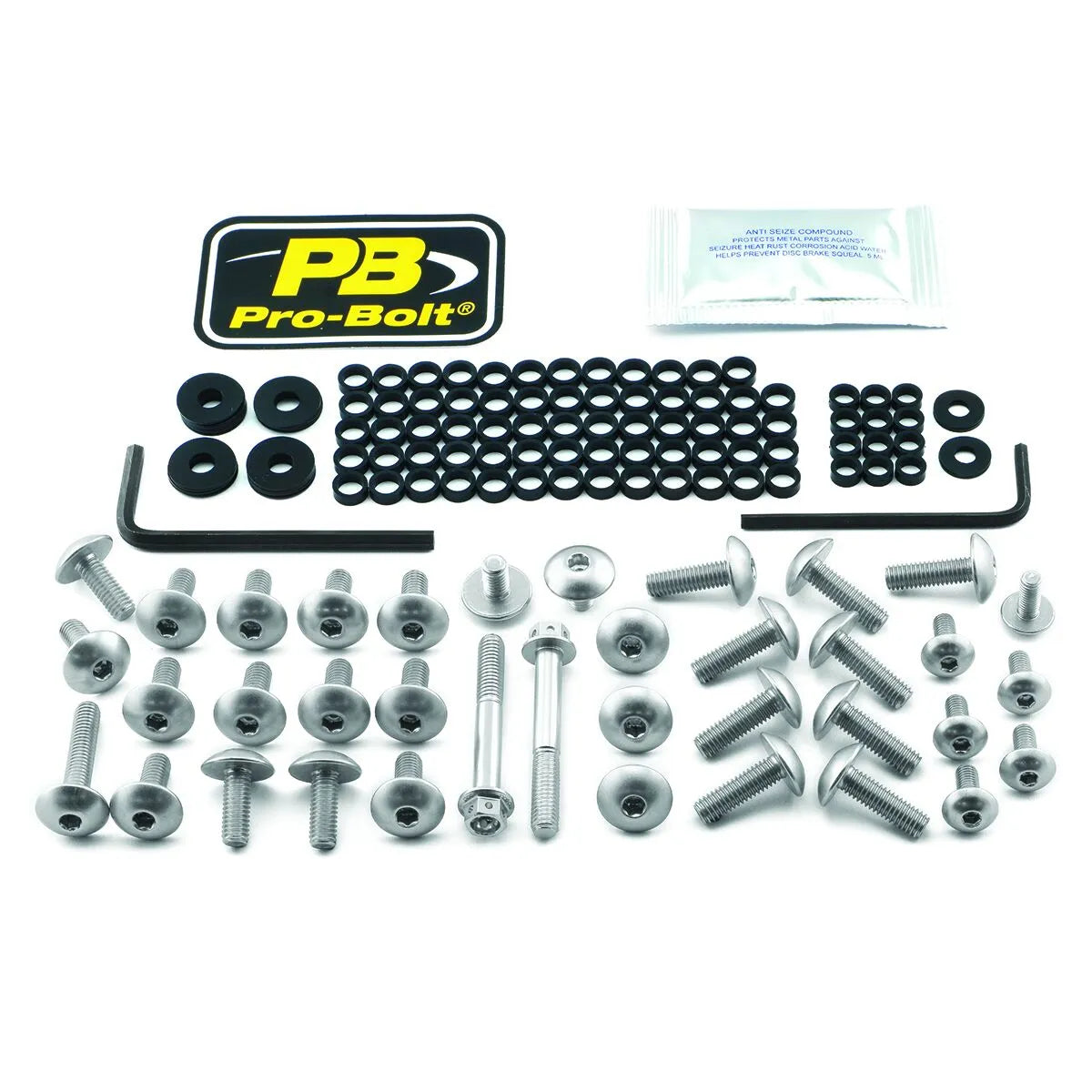 Pro Bolt Aluminium Fairing Bolt Kit For Yamaha