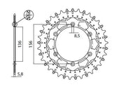 Sunstar Works Z Steel Rear Sprocket 520