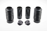 Cult Werk Fork Covers - Gloss Black Aluminum