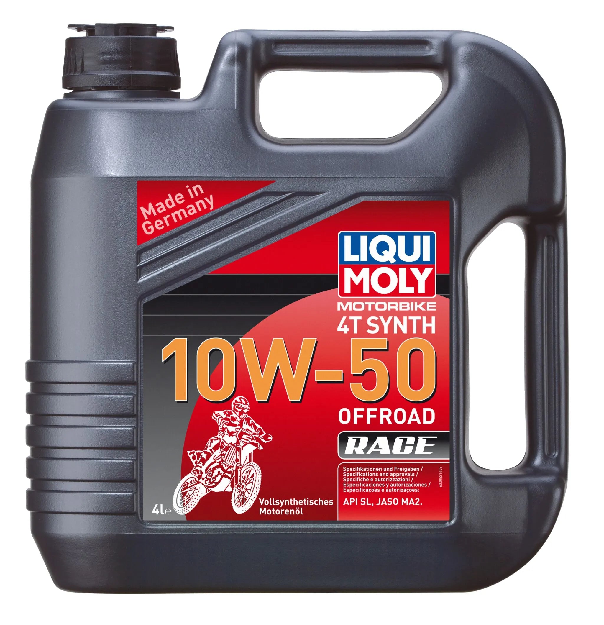 Liqui Moly 4t 10w-50 Offroad Race Engine Oil 4 liter