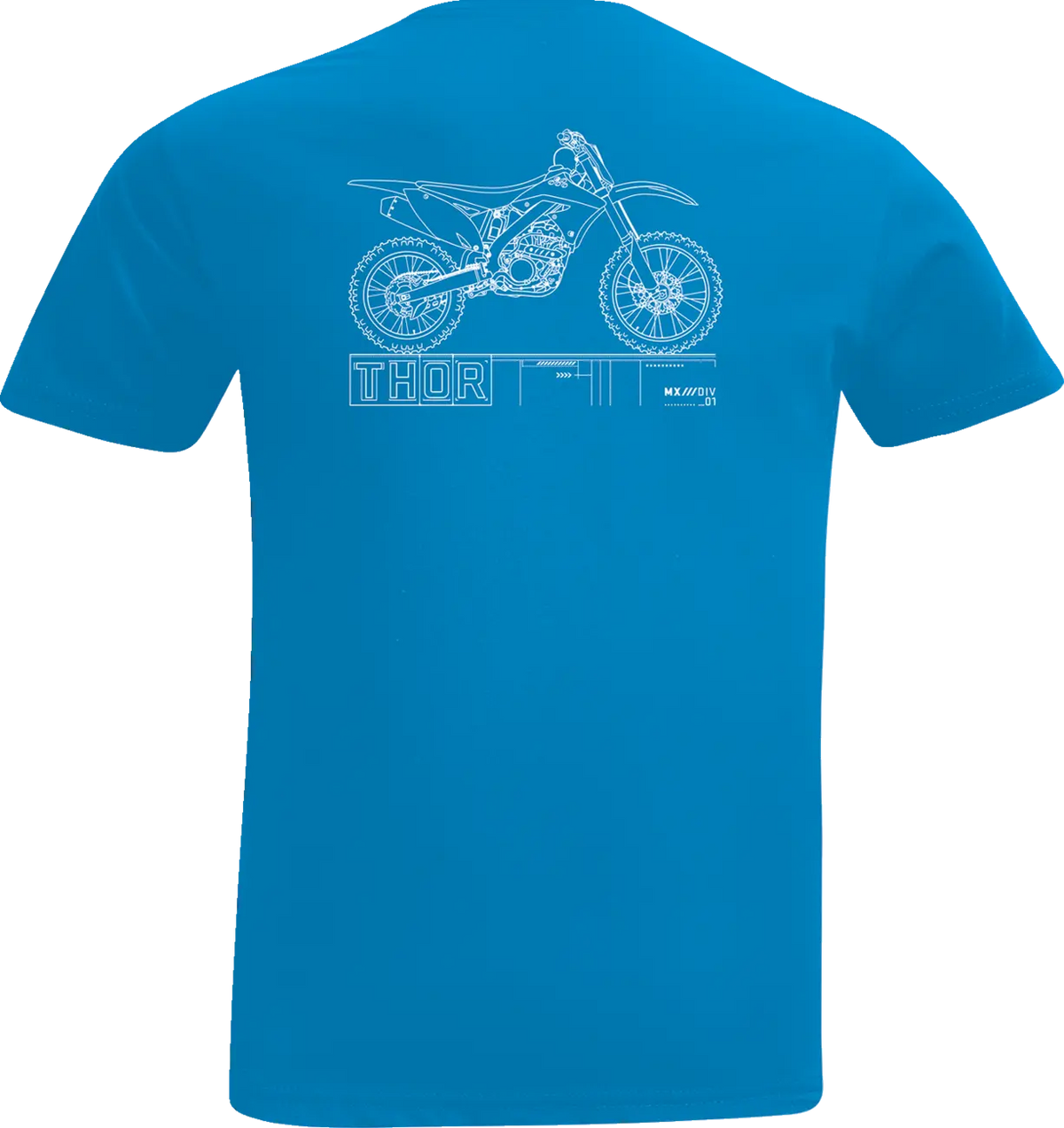 Thor Blueprint Toddler T-Shirt Cobalt