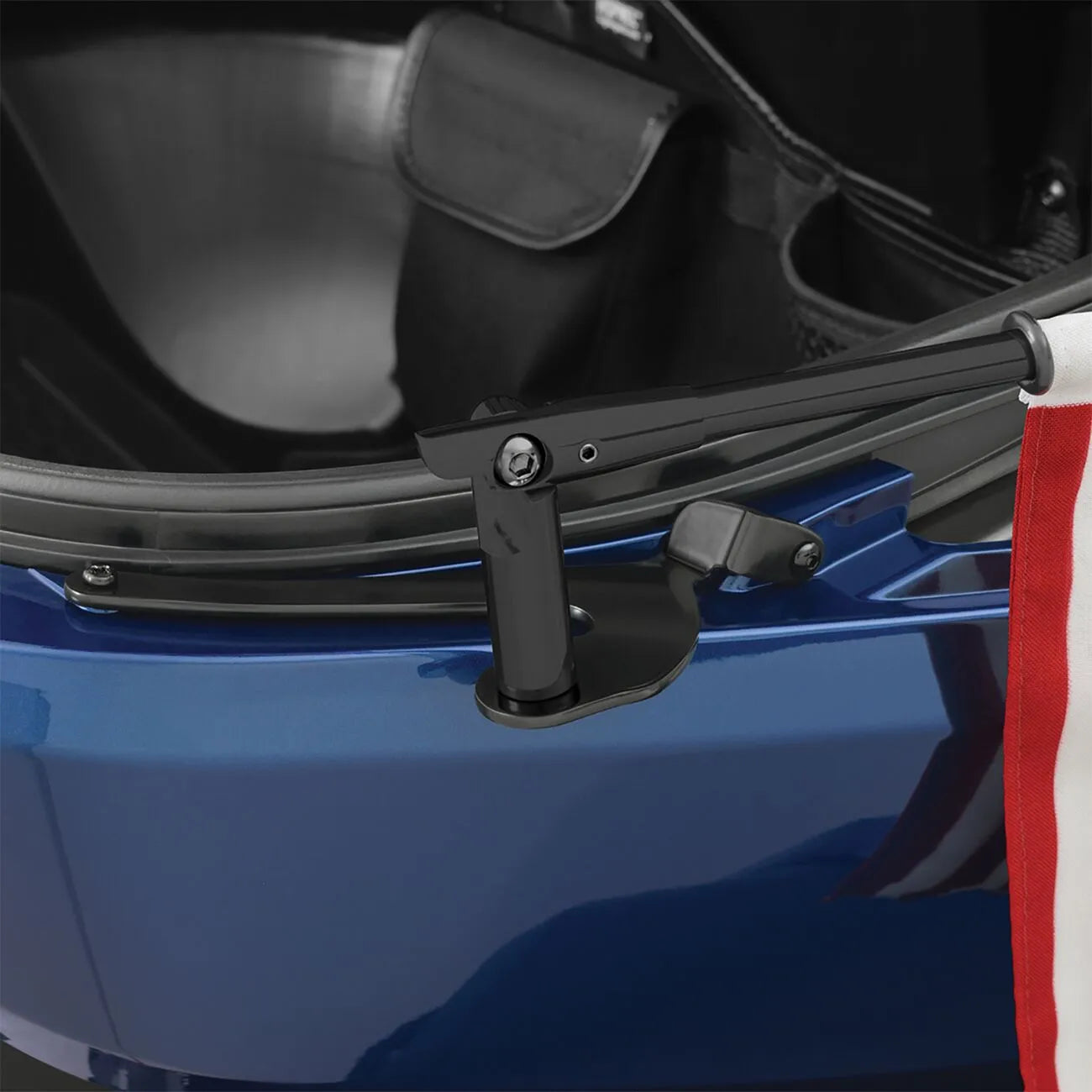 Show Chrome Flag Pole Kit For Can-am Rt Right Side Mount