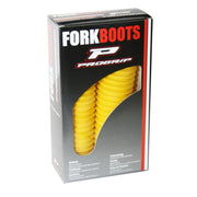 Pro Grip Fork Boots For Off-road Motorcycles - Yellow