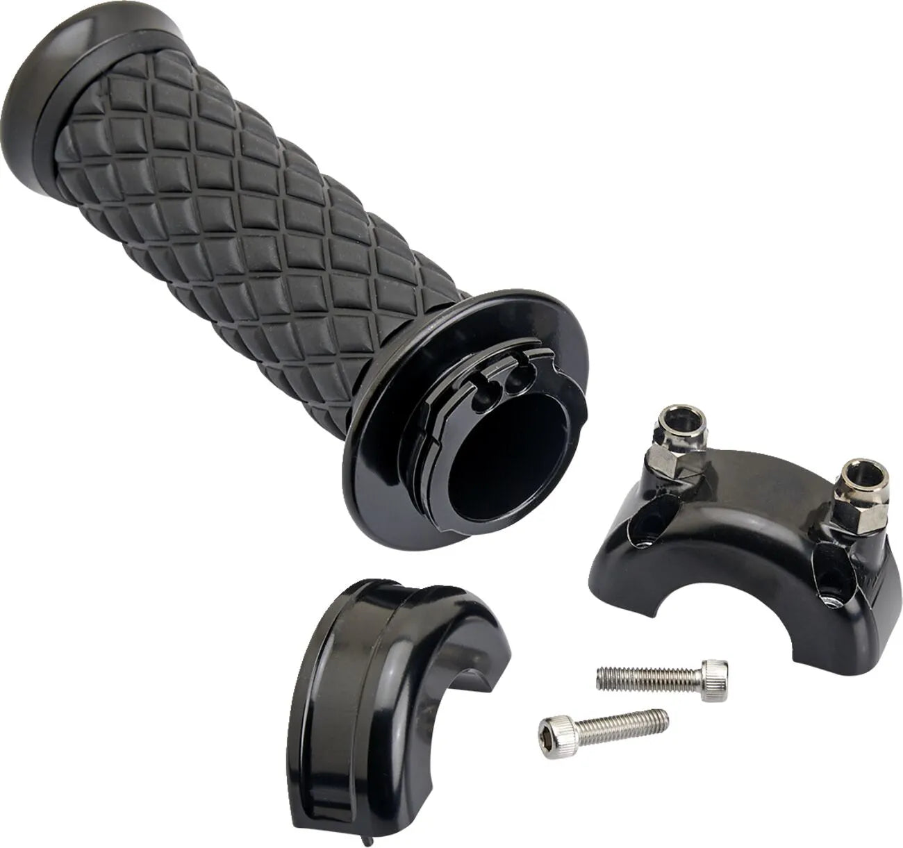 Biltwell Alumicore Grips - Black Aluminum