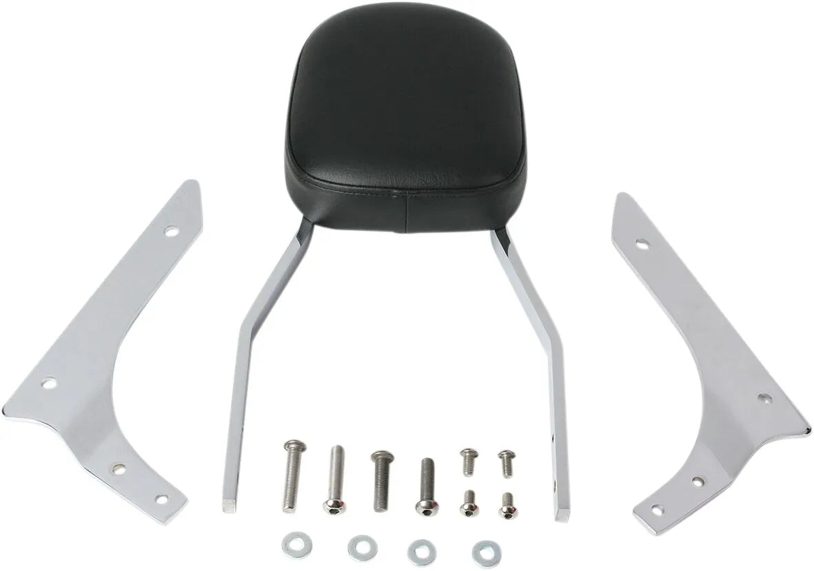 Cobra Square Sissy Bar Kit - Chrome Steel