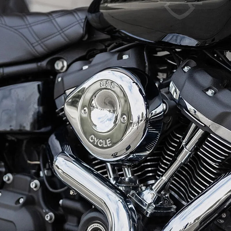S&s Cycle Stealth Air Cleaner Cover - Chrome
