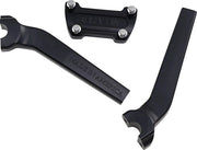 Thrashin Supply Co. Handlebar Risers 9.5" Black