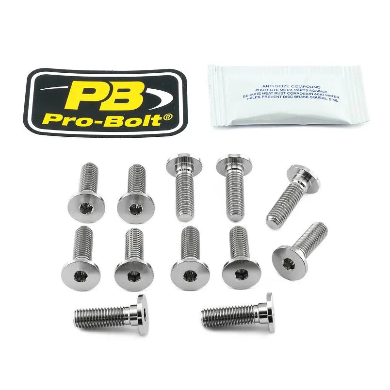 Pro Bolt Titanium Bremse Rotor Bolt Kit