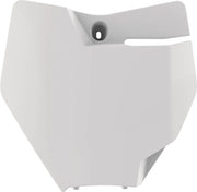 Polisport Front Number Plate White Oem