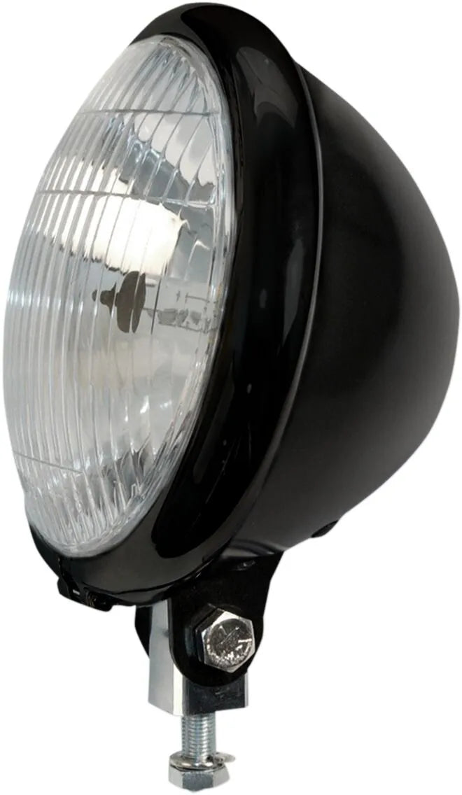 Emgo 5-3/4" Bates-style Motorcycle Headlight