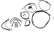 Burly Brand Sportster 12" ABS Cable & Brake Line Kit