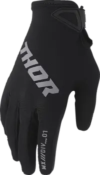 Thor Youth Ridemode Static Mx Gloves - Black