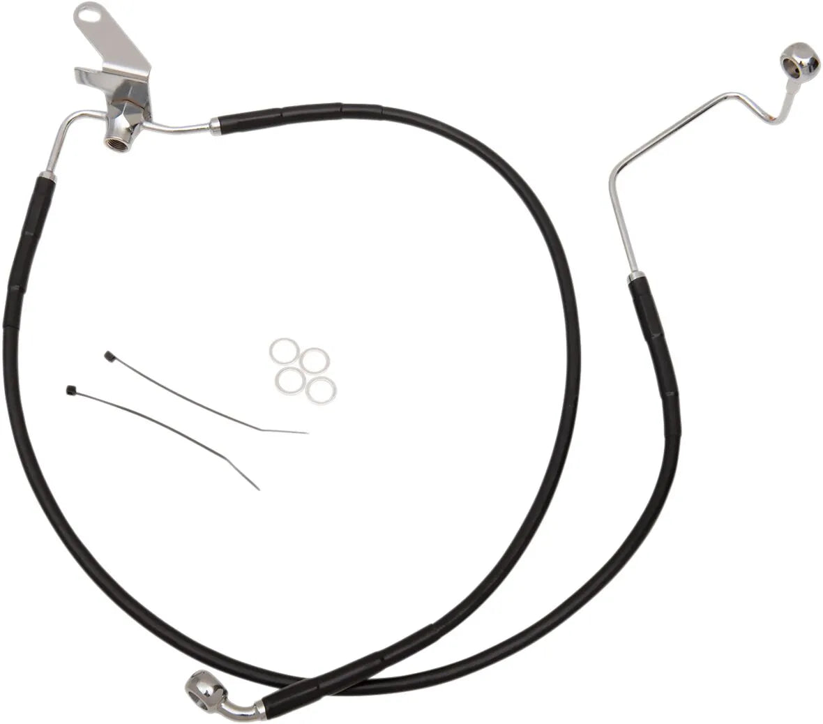 Drag Specialties Ekstra Lang Bremse Slange Kit Til Bag