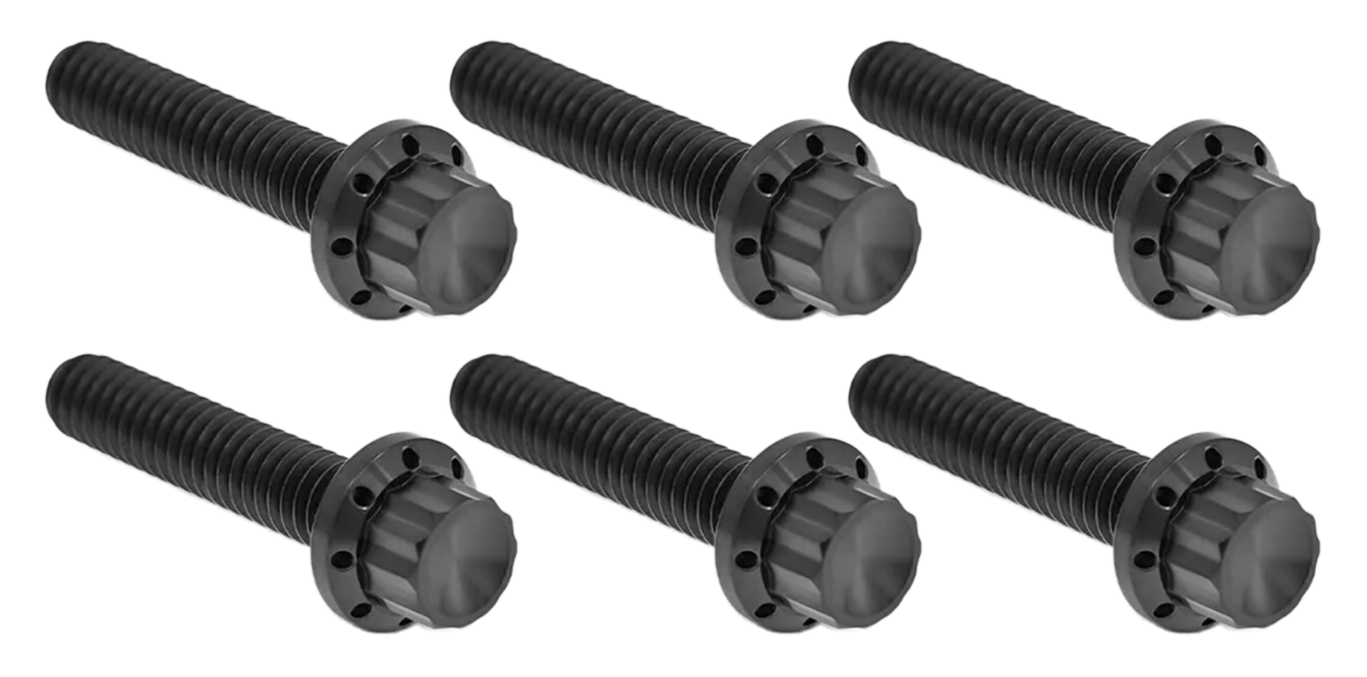 Arlen Ness Transmission Side Cover & Trap Door Titanium 12-POINT Bolt Kits – Hardware