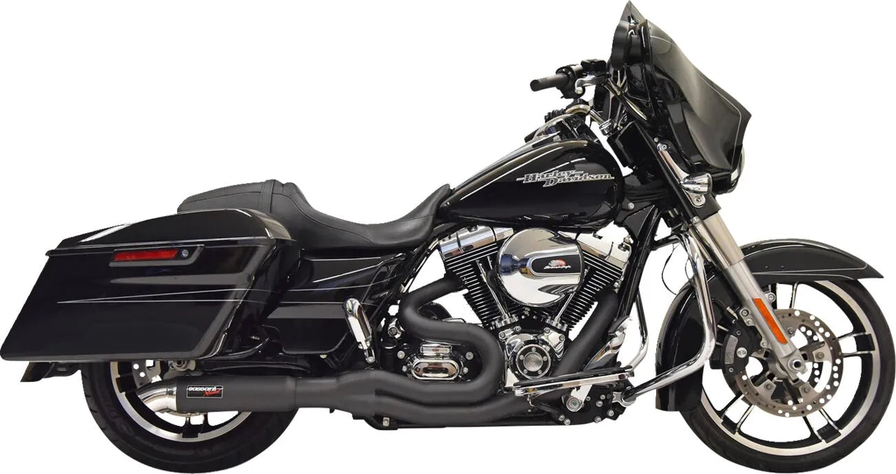 Bassani Xhaust Hot Rod 2:1 Udstødning - Sort