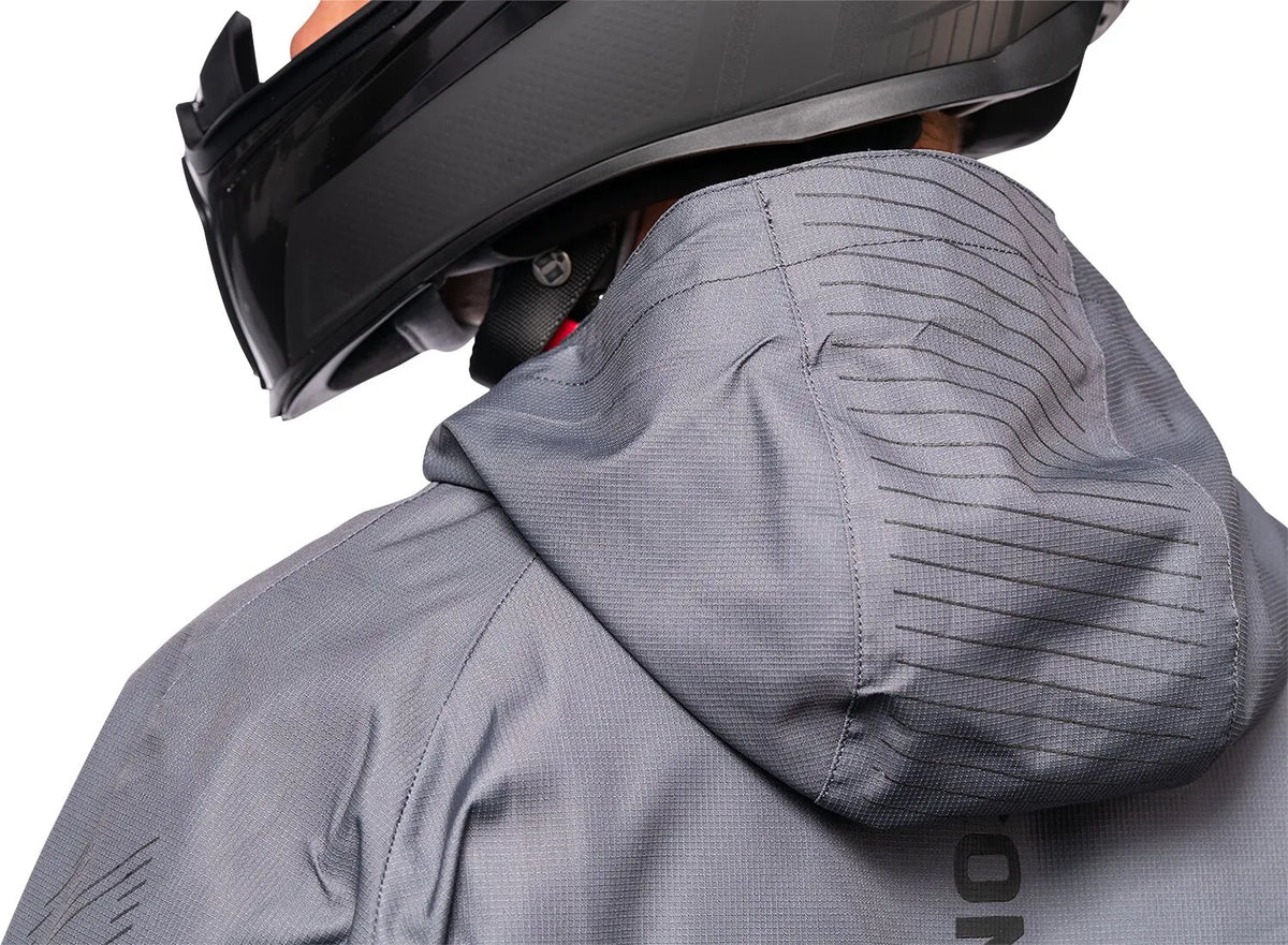 Icon Pdx3™ All Weather Motorcycle Jacket For Men - Gray