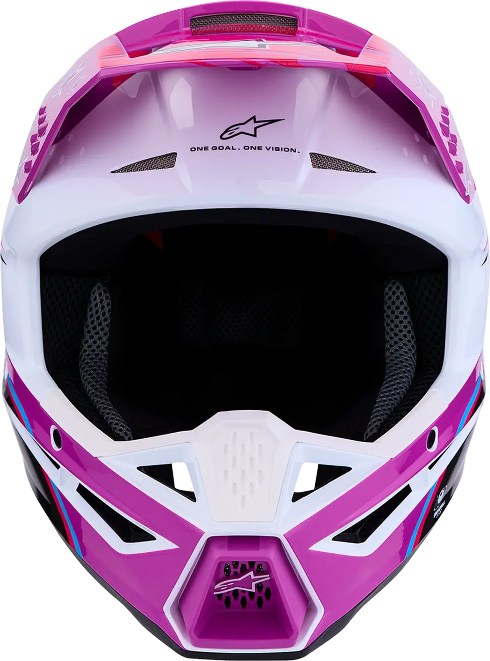 Alpinestars SM3 Falcon Helmet Purple/White/Pink