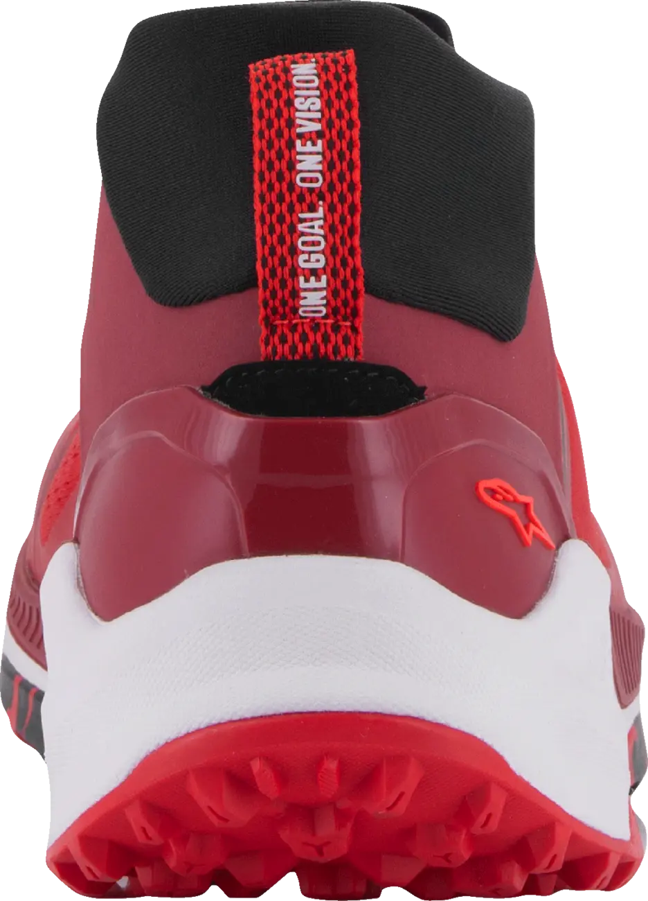 Alpinestars Meta XR V2 Shoes Bright Red Dark Red White