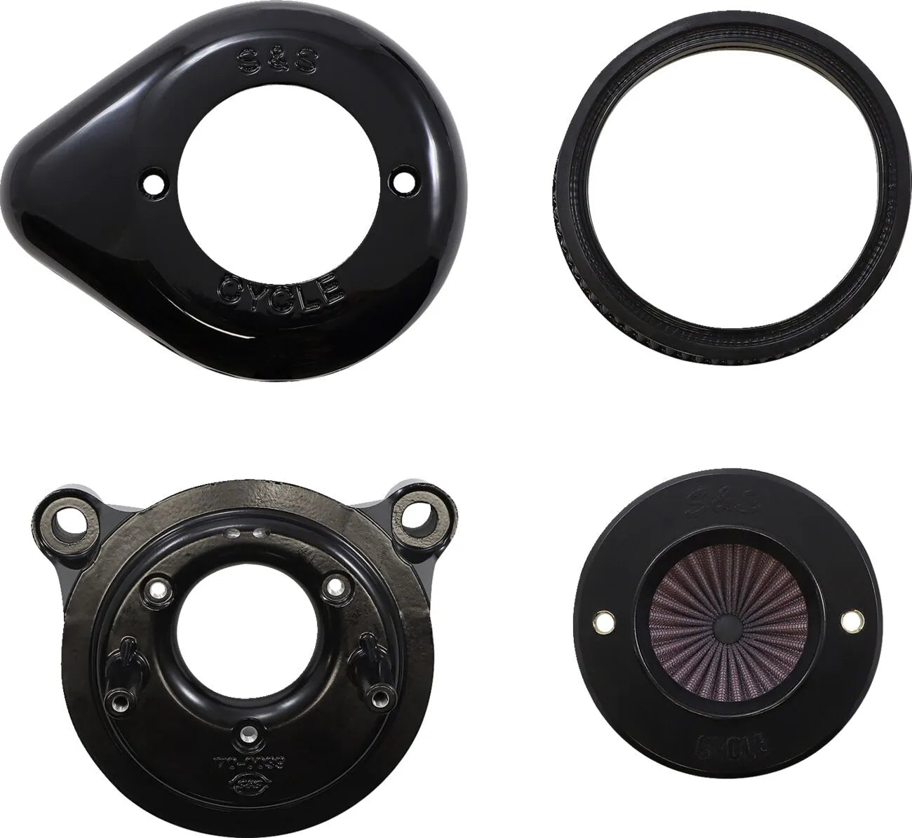 S&s Cycle Air Stinger Stealth Air Cleaner Kit