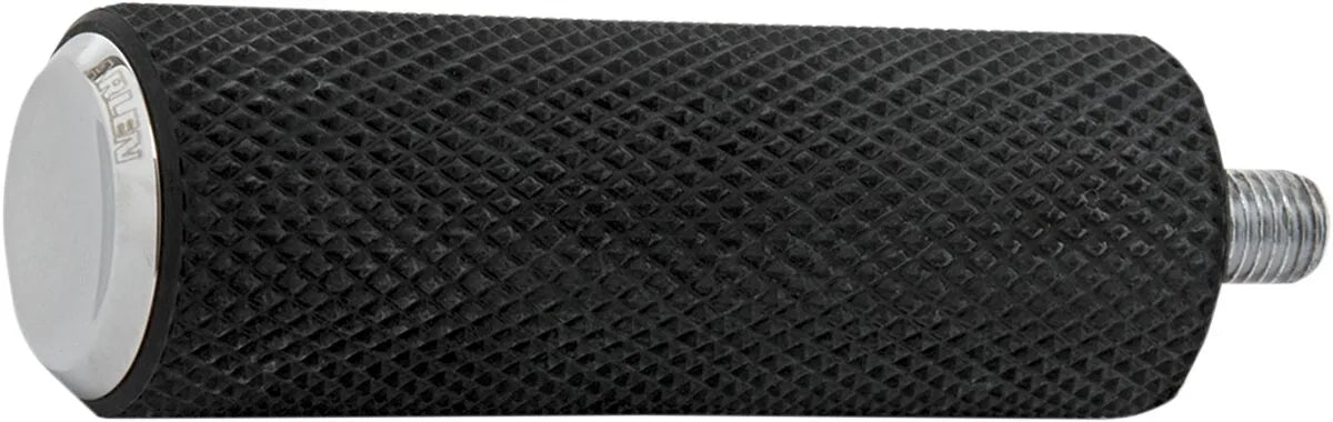 Arlen Ness Shift Peg - Black/chrome Fixed Peg