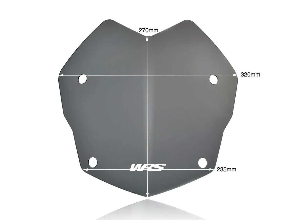 Wrs Windscreen - Dark Smoke