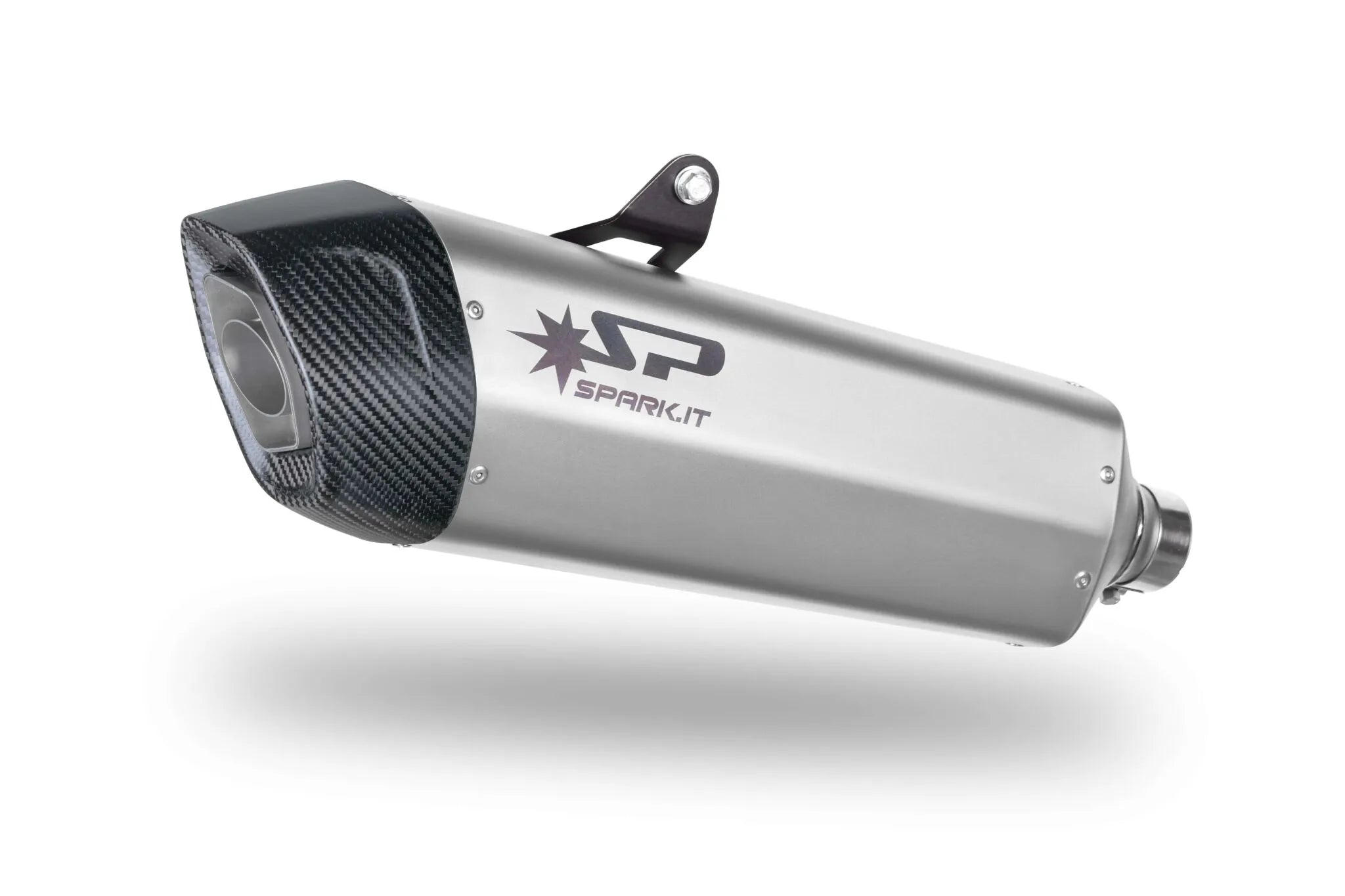 Spark Fighter Evo Slip-on Muffler With Carbon Fiber End Cap