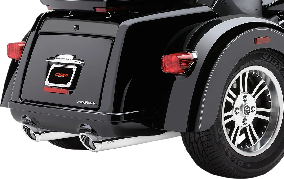 Cobra Tri Glide Lyddæmpere Til Harley-Davidson Trike