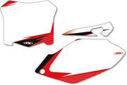 Factory Effex Pre-cut Number Plate Graphic Kit