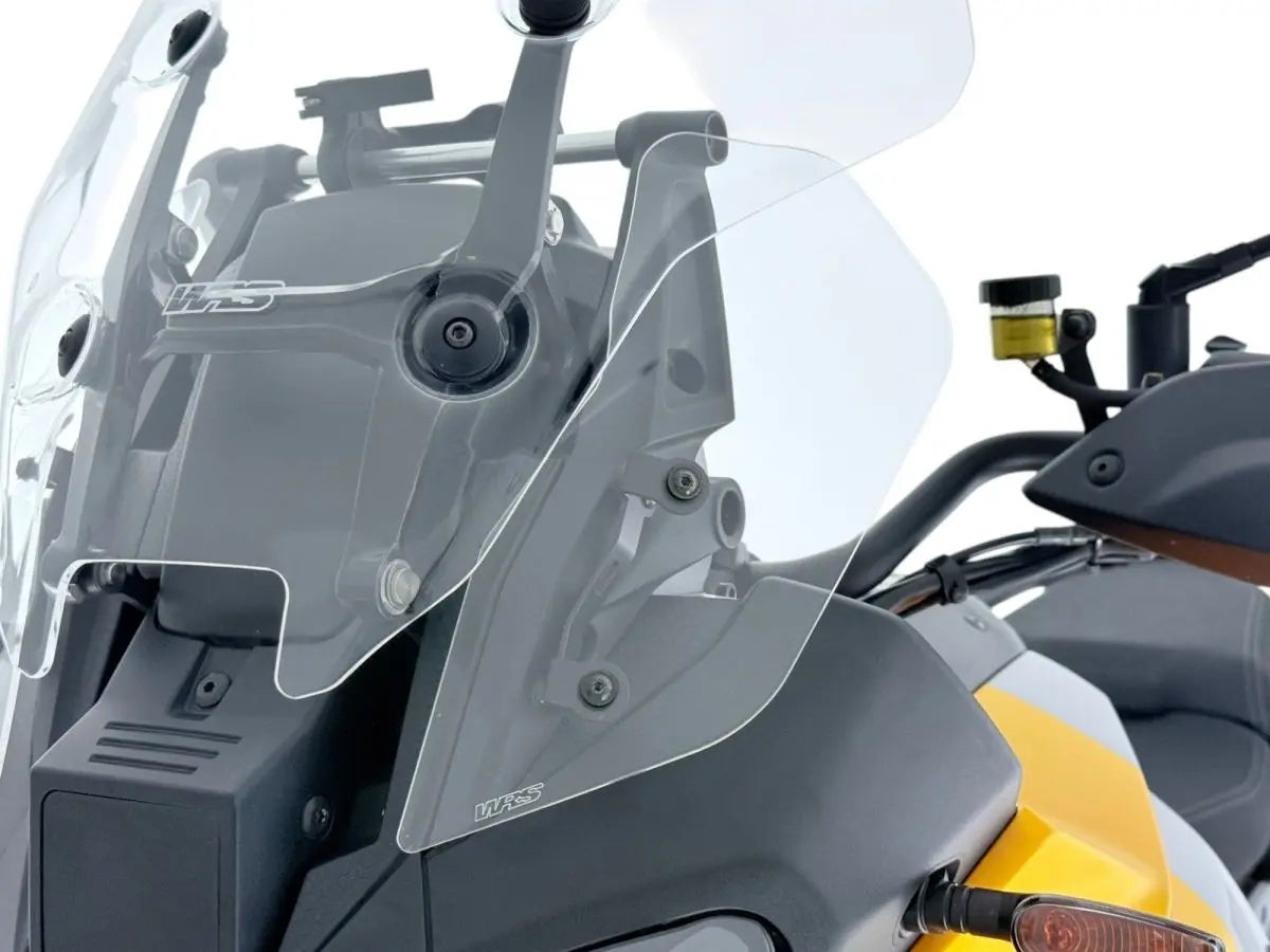Wrs Side Deflectors Moto Guzzi Stelvio Clear
