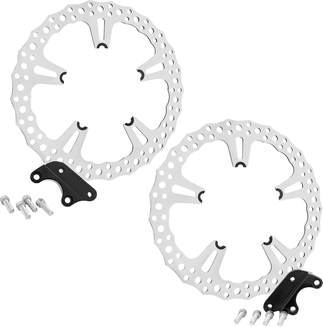 Arlen Ness 15" Big Brake Jagged Flydende Rotor Kit