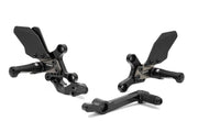 Gilles Tooling As31gt3 Adjustable Rearset - Black