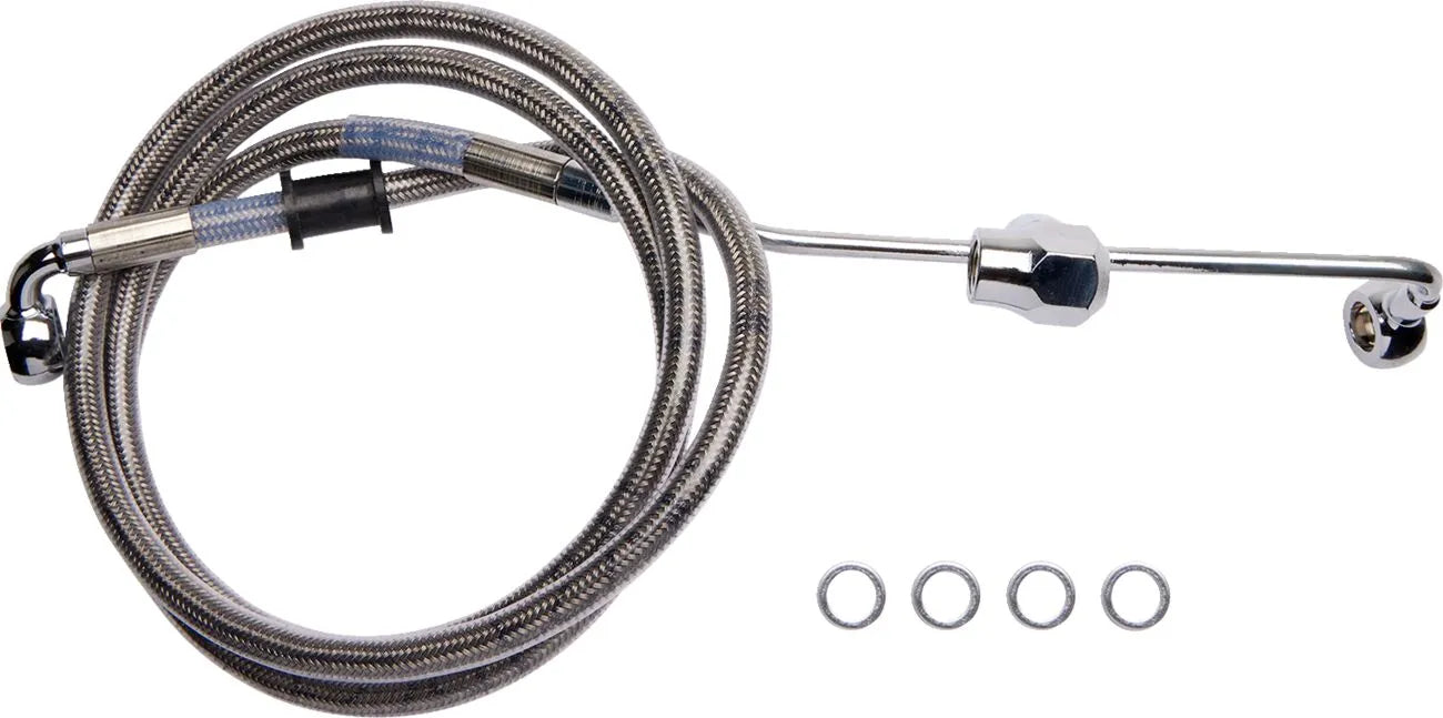 Drag Specialties Bagbremseslange til systemer uden ABS