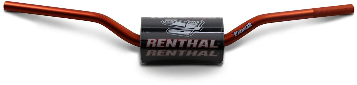 Renthal Fatbar Handlebar - Orange, 1-1/8"