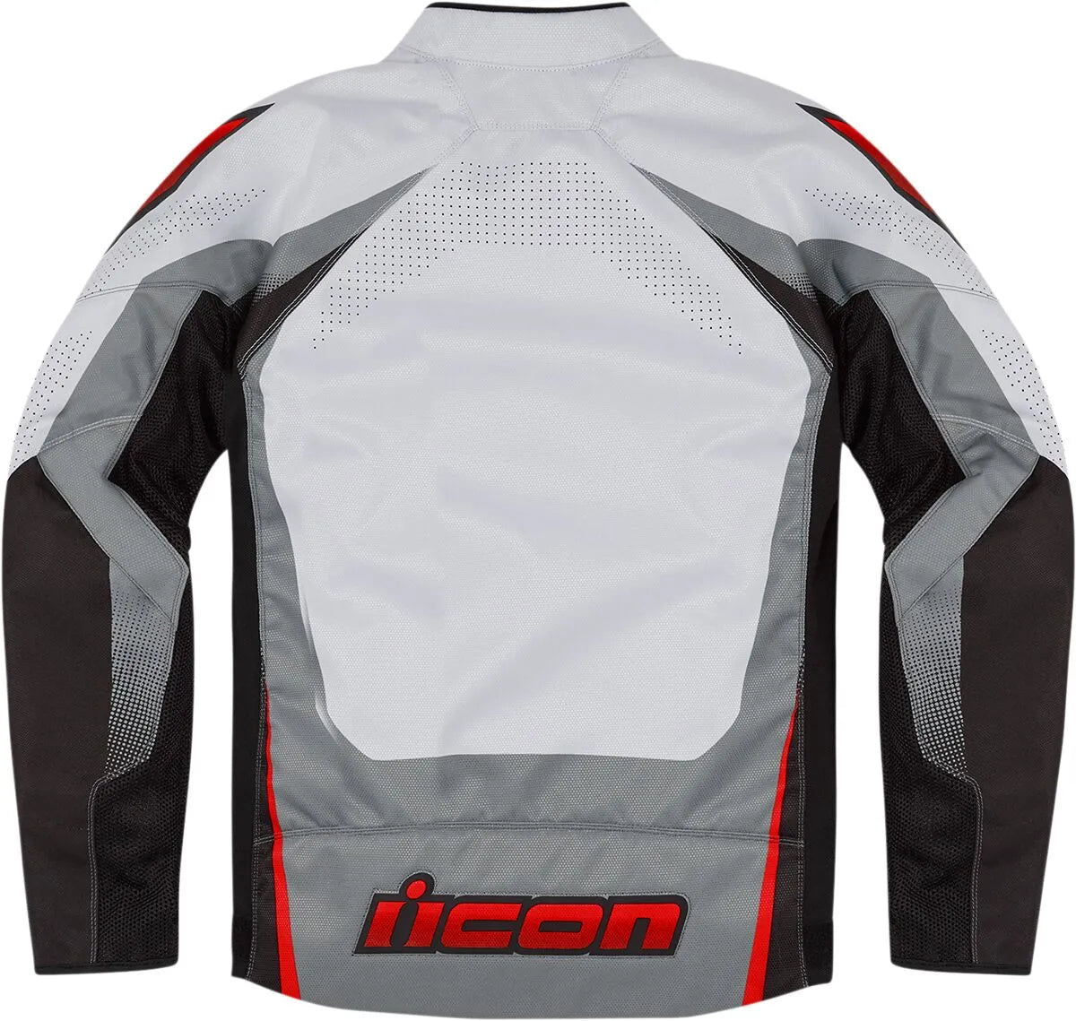 Icon Hooligan Ultrabolt Jacket - Black/Gray/Red/White