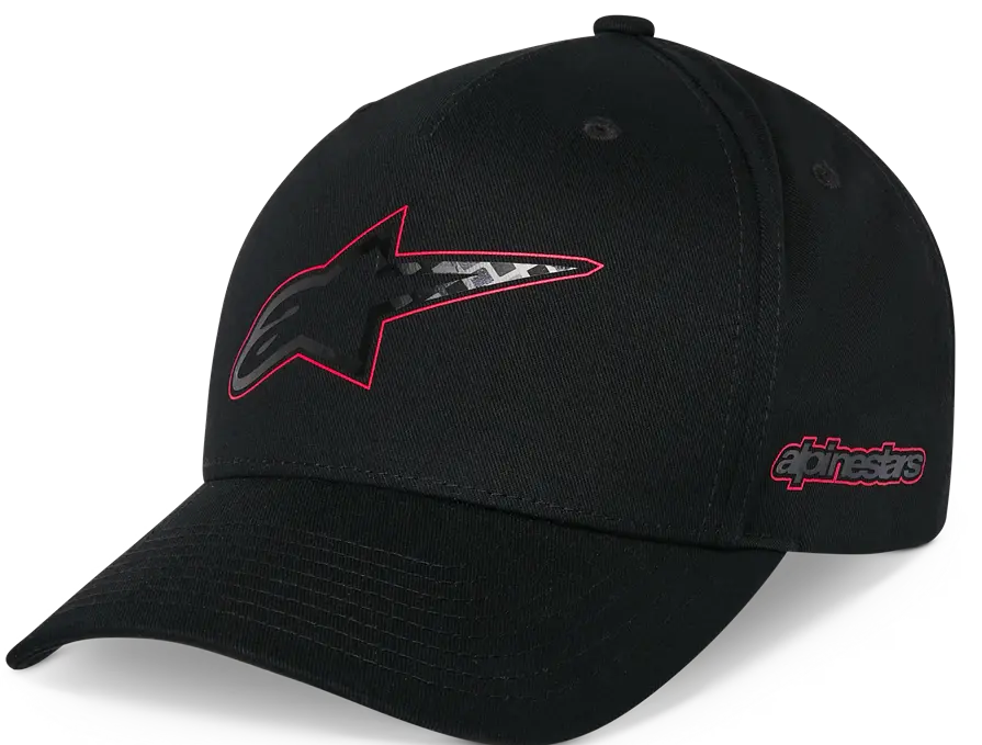 Alpinestars Carbon Fiber Curved Bill Snapback Hat