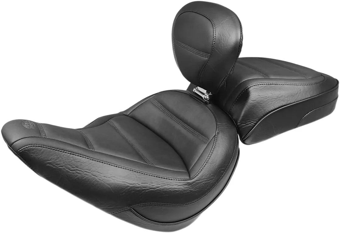 Solo Mustang Touring Seat - Enhanced Comfort & Durability - For Harley Davidson