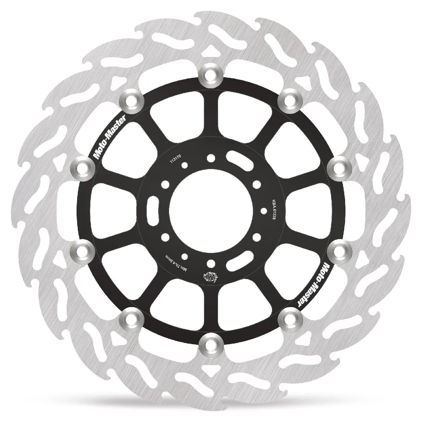 Moto-master Flame Series Flydende Bremse Rotor 296mm - Foran