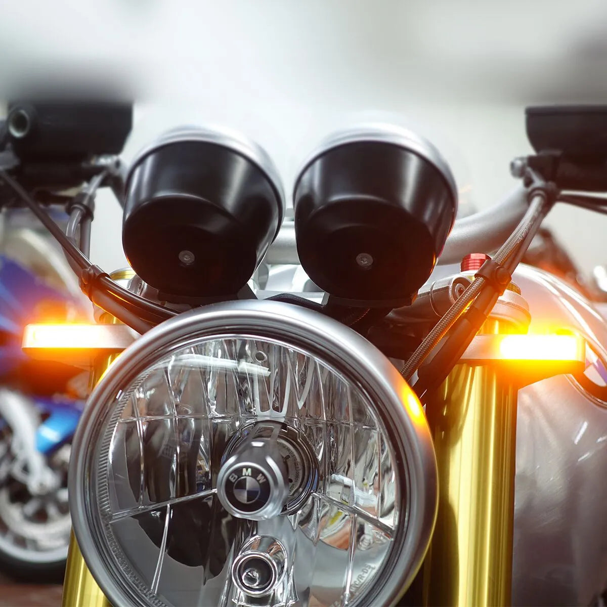 Heinz Bikes Led Turn Signals For Forks 54-56mm