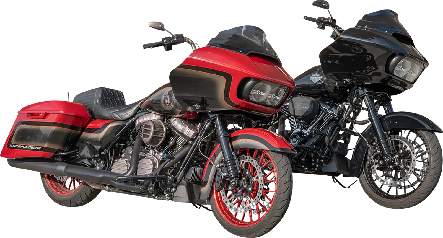 Arlen Ness Fork Tubes - Black, 49mm, 22.875"