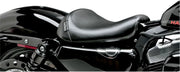 Le Pera Bare Bones Solo Seat - Black Vinyl - For Harley Davidson