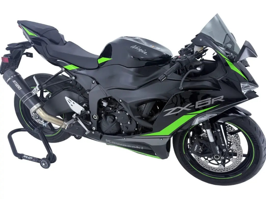 Wrs Windscreen Race Zx-6r Smoke