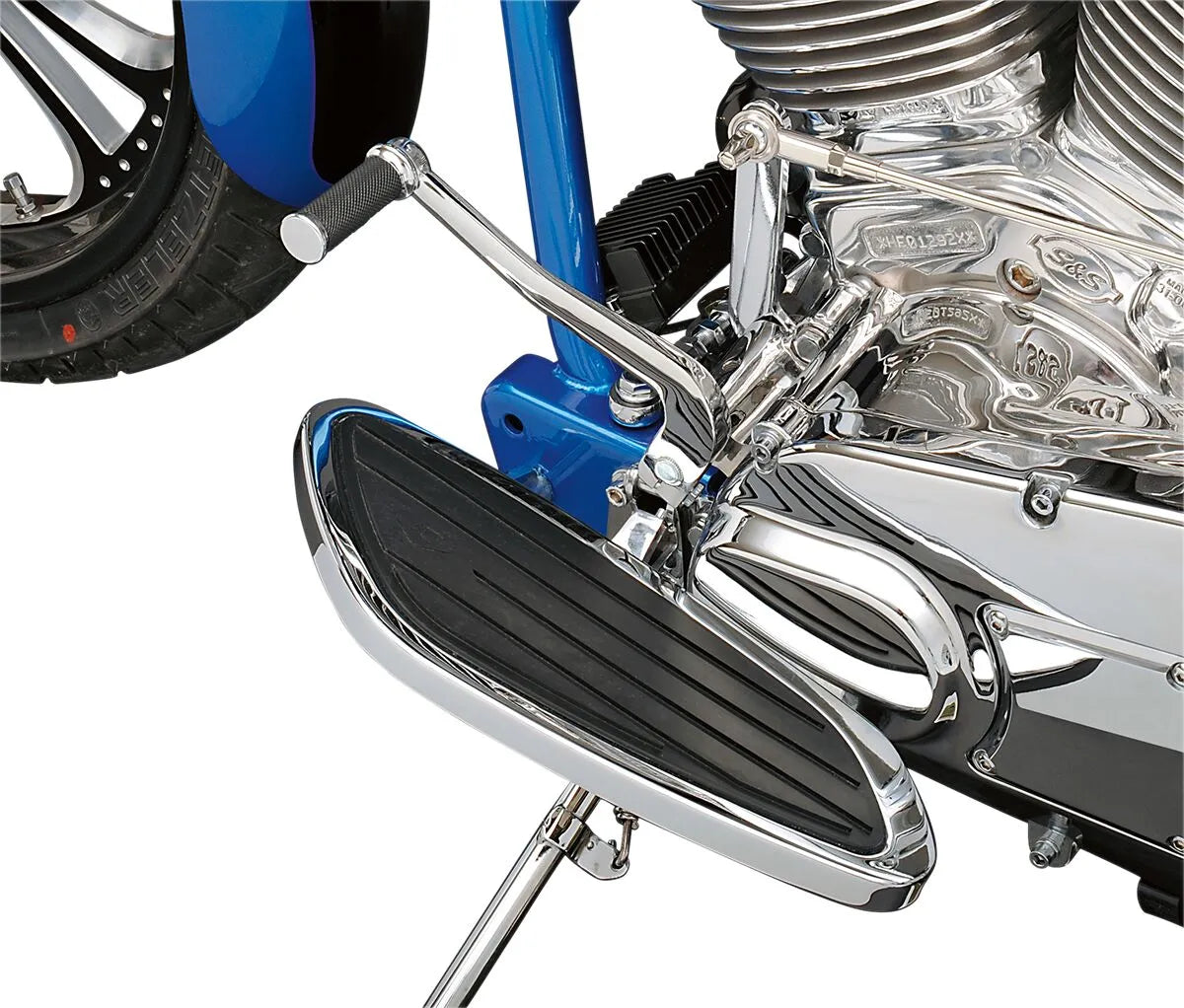 Drag Specialties Shift Peg - Black/chrome