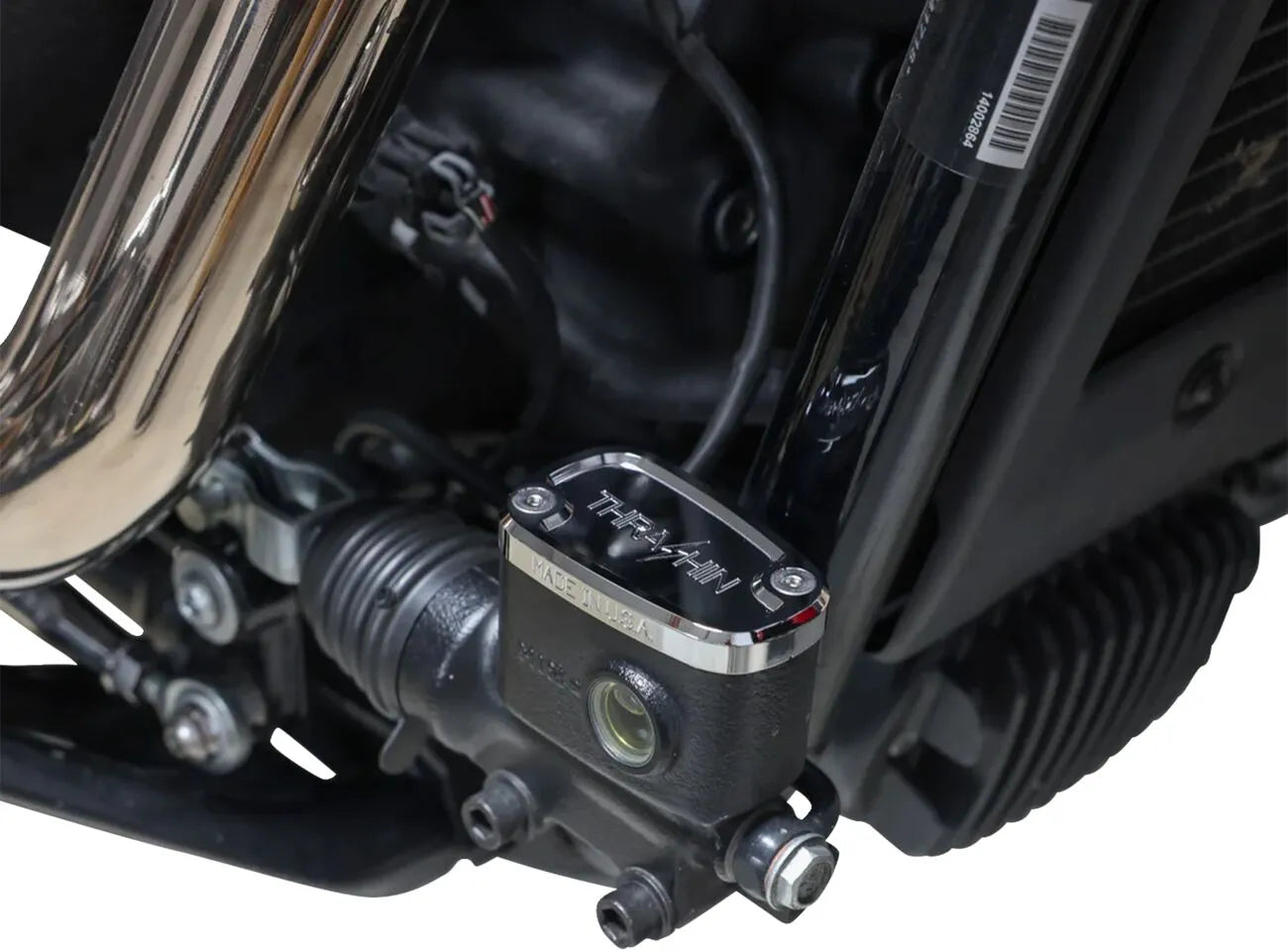 Thrashin Supply Co. Brake Reservoir Cap - Chrome