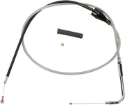Drag Specialties Stainless Braided Idle Cable