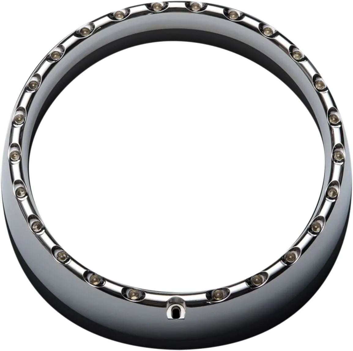 Custom Dynamics 7" Led Headlight Trim Ring - Chrome