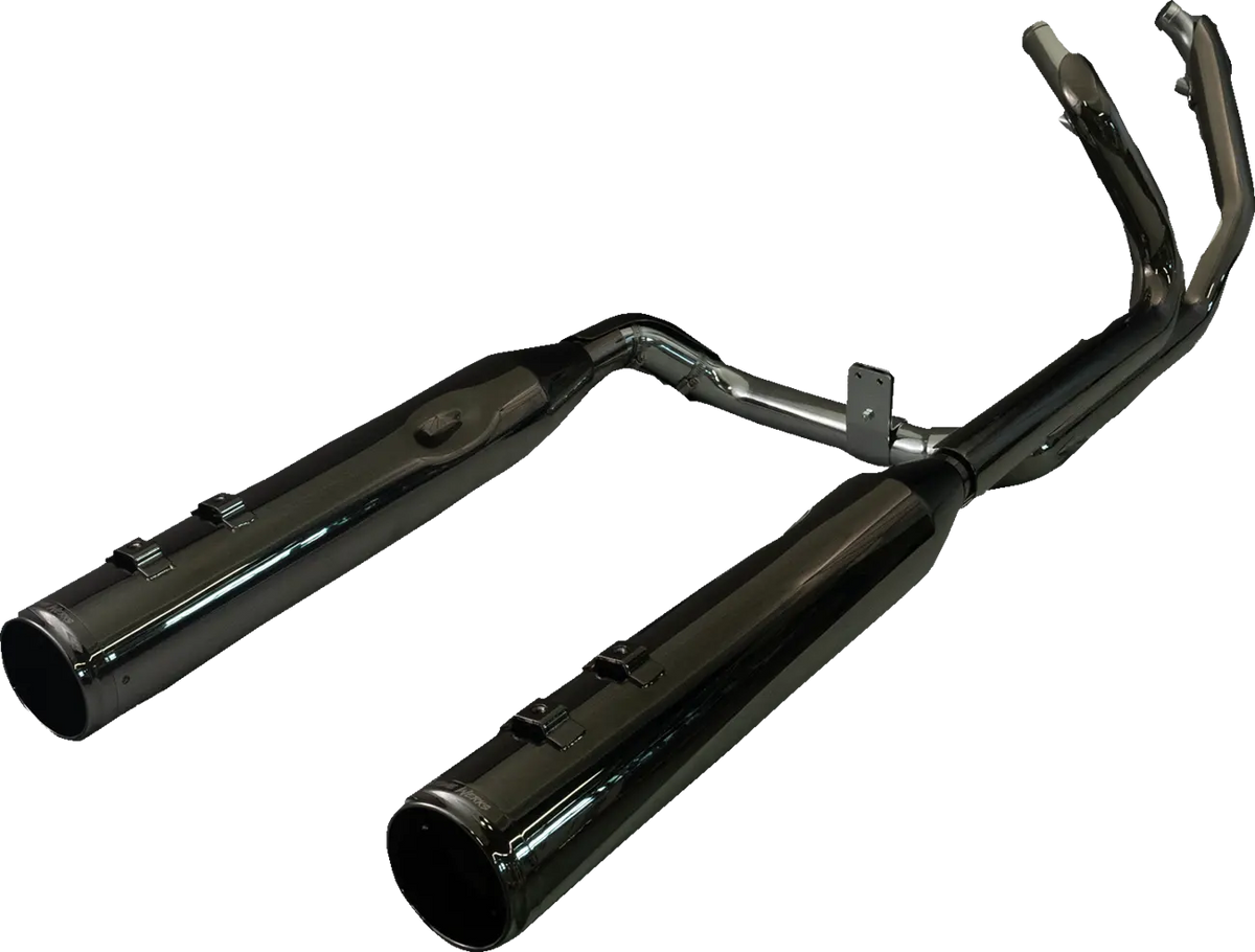 Khrome Werks Dominator-SR 2-into-1-into-2 Exhaust 4-1/2" Mufflers