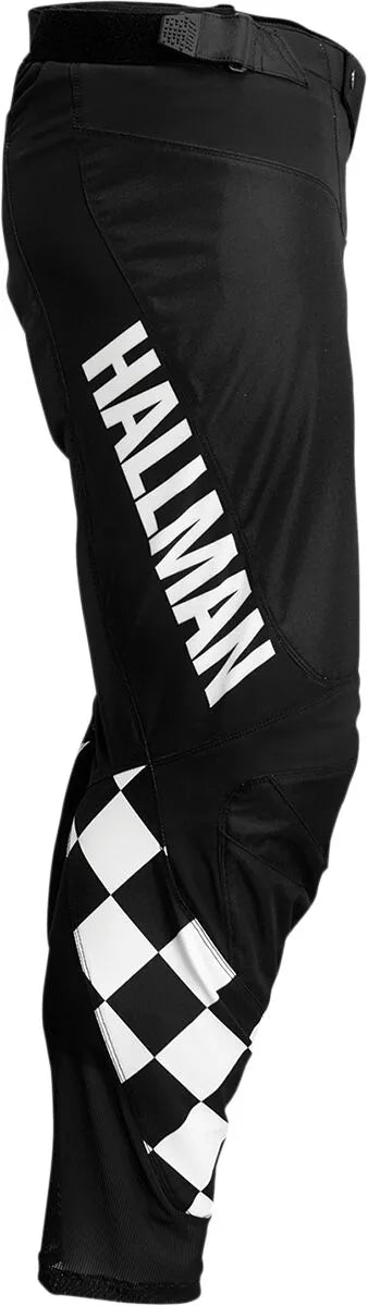 Thor Hallman Differ Cheq Off-road Pants - Black/White