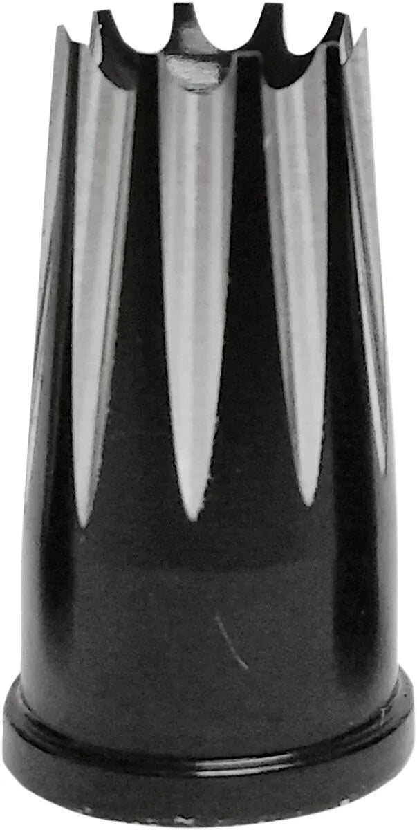 Avon Grips Excalibur Valve Stem Cap Anodized Black